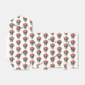 WeddingFavour Box Skull Art tot de dood ons deelne Bedankdoosjes (Uitgevouwen)