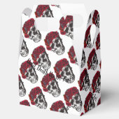 WeddingFavour Box Skull Art tot de dood ons deelne Bedankdoosjes (Geopend)