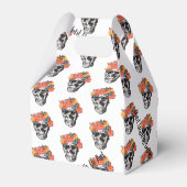 WeddingFavour Box Skull Art tot de dood ons deelne Bedankdoosjes (Achterkant)