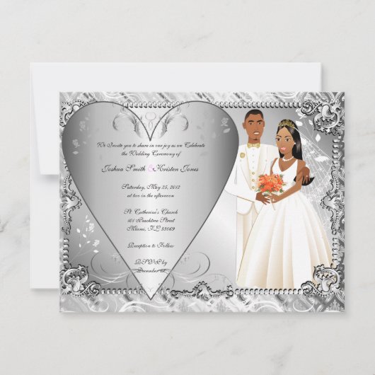 WeddingInvitTemplate3. Kaart (Voorkant)