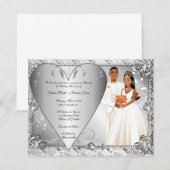 WeddingInvitTemplate3. Kaart (Voorkant / Achterkant)