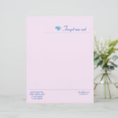 Weddings Company Letterhead Persoonlijk Briefhoofd (Staand voorkant)