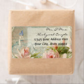 Weddings Hipster Rozen Rustige houten kleding Etiket (Insitu)