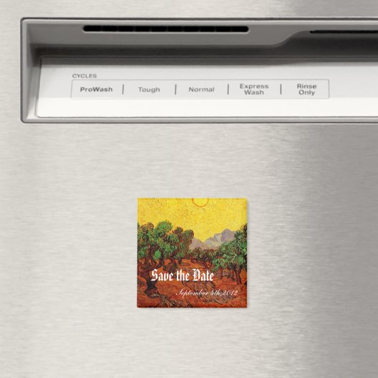 Weddings, Vincent van Gogh Olive Trees Magneet (Insitu (Vaatwasser))