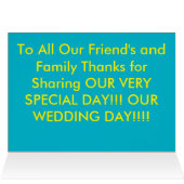 WEDDINGSKAART WEDDING Day Guest Book Closeup (Binnen Horizontaal (Boven))