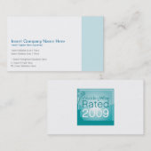 WeddingWire Rated Visitekaartje (Voorkant / Achterkant)