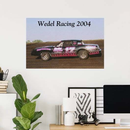 Wedel Racing Poster (Thuiskantoor)