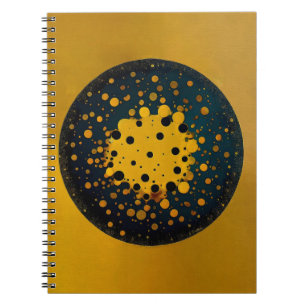 Wedergeboorte – Abstracte cirkel van opkomst Notitieboek