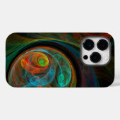 Wedergeboorte Abstracte Kunst Case-Mate iPhone Case (Achterkant (horizontaal))