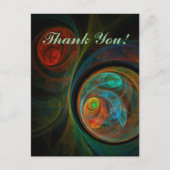 wedergeboorte dank u Briefkaart (Voorkant)