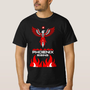 Wedergeboorte en Kracht Phoenix T-shirt
