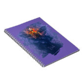 Wedergeboorte. Skelet met opstijgende vleugels Notitieboek (Rechterzijde)