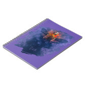 Wedergeboorte. Skelet met opstijgende vleugels Notitieboek (Linkerzijde)