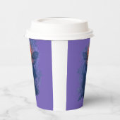 Wedergeboorte. Skelet met opstijgende vleugels Papieren Bekers (Links)