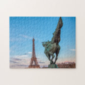 Wedergeboorte standbeeld op Pont de Bir-Hakeim - P Legpuzzel (Horizontaal)