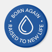wedergeboren doopmagneet magneet (Voorkant)