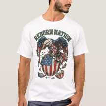 Wedergeboren Natie Amerikaanse Adelaar Amerikaanse
