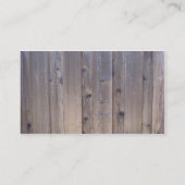 Wederhout Visitekaartje (Achterkant)