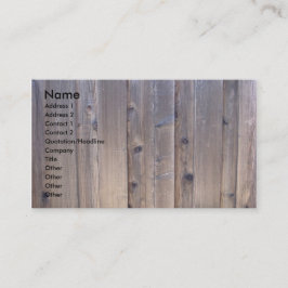 Wederhout Visitekaartje