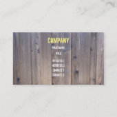 Wederhout Visitekaartje (Voorkant)