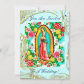 WEDERINVITATIE - VIRGIN VAN GUADALUPE KAART (Voorkant)