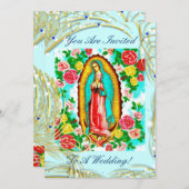 WEDERINVITATIE - VIRGIN VAN GUADALUPE KAART (Voorkant / Achterkant)