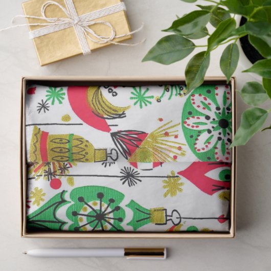 Wederkersversiering Tissuepapier (Geschenk)