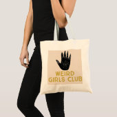 Wedermeisje club tote bag (Voorkant (product))