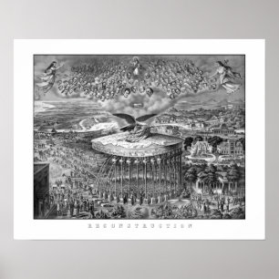 Wederopbouw — Burgeroorlog Poster