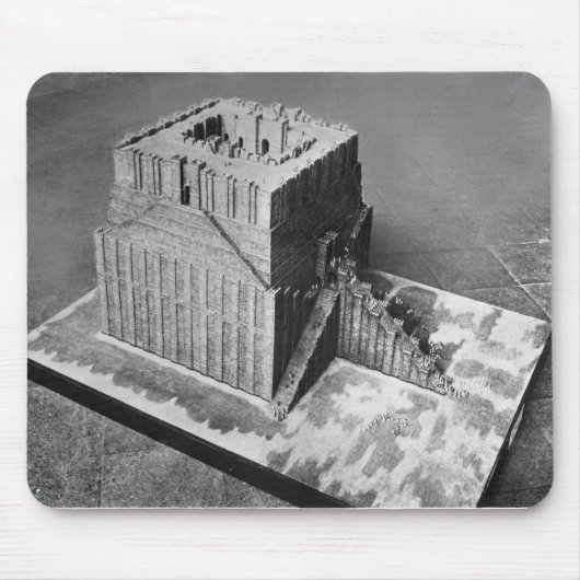 Wederopbouw van de toren van Babel Muismat (Voorkant)