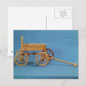 Wederopbouw van een gevonden chariot briefkaart (Voorkant / Achterkant)