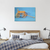 Wederopbouw van een gevonden chariot canvas afdruk (Insitu (Slaapkamer))