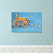 Wederopbouw van een gevonden chariot canvas afdruk (Insitu (Houten vloer))