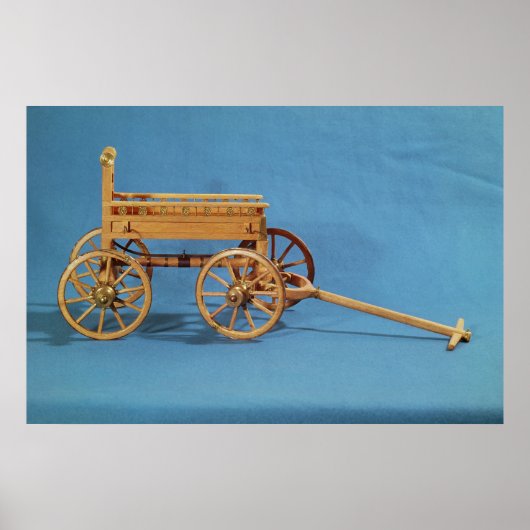 Wederopbouw van een gevonden chariot poster (Voorkant)