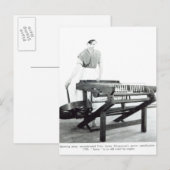 Wederopbouw van Hargreaves's 'Spinning Jenny' Briefkaart (Voorkant / Achterkant)