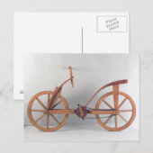 Wederopbouw van het ontwerp van da Vinci Briefkaart (Voorkant / Achterkant)