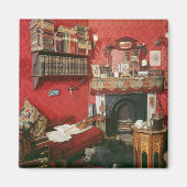 Wederopbouw van Sherlock Holmes's Room Magneet (Voorkant)