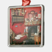 Wederopbouw van Sherlock Holmes's Room Metalen Ornament (Links)