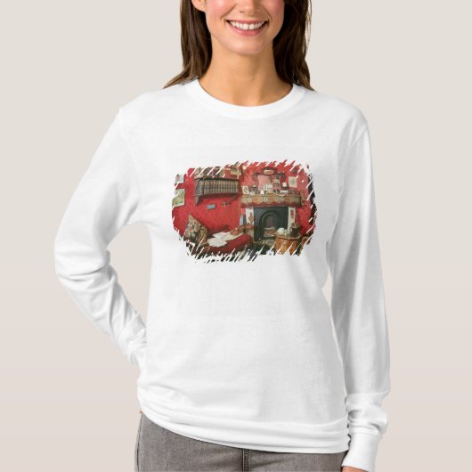 Wederopbouw van Sherlock Holmes's Room T-shirt (Voorkant)