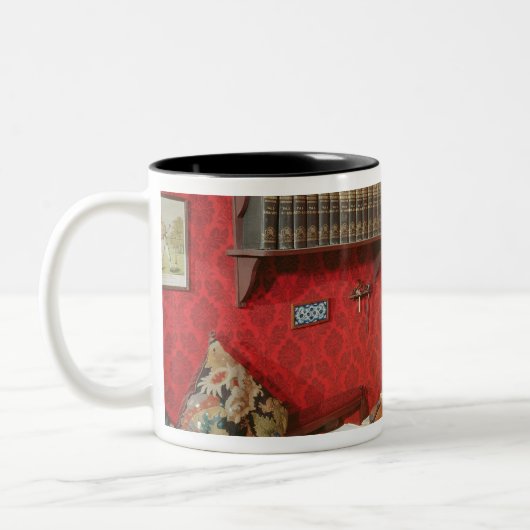 Wederopbouw van Sherlock Holmes's Room Tweekleurige Koffiemok (Links)