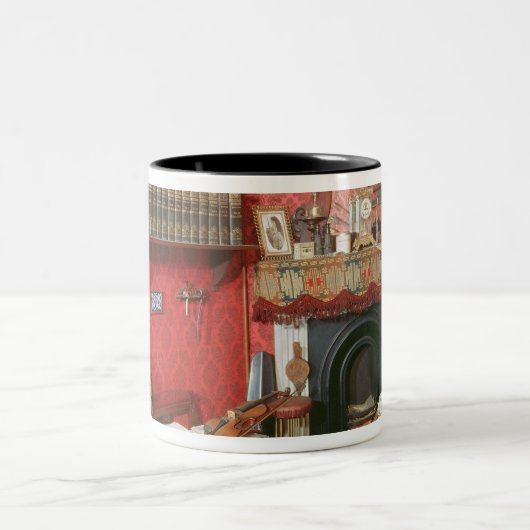 Wederopbouw van Sherlock Holmes's Room Tweekleurige Koffiemok (Center)