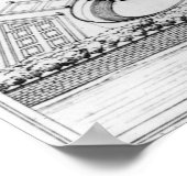 Wederopbouw van Theleme Abbey Poster (Hoek)