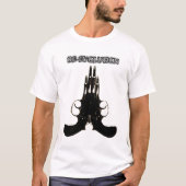 WEDEROPLOSSING groot pistool T-shirt (Voorkant)