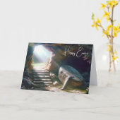 Wederopstanding Paaszondag Lege Graf Kaart (Gele Bloem)