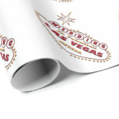 WEDERPAPIER IN LAS VEGAS RED LOGO CADEAUPAPIER (Rol Hoek)