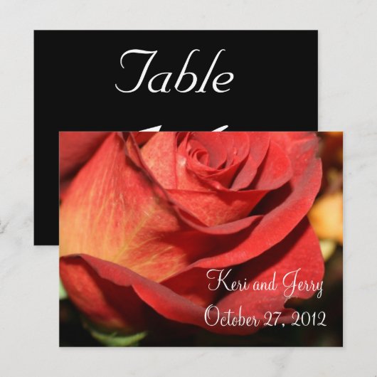 WEDERTABEL NUMMER BRIEFKAART SJABLOON (Voorkant / Achterkant)