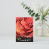 WEDERTABEL TOEWIJZING GASTE KAART SJABLONEN PLAATSKAARTJE (Staand voorkant)