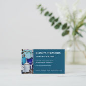  wederverkoop of Flea Market Vendor Any Photo Visitekaartje (Staand voorkant)