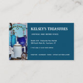  wederverkoop of Flea Market Vendor Any Photo Visitekaartje (Voorkant)