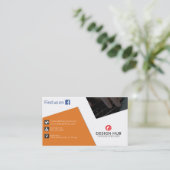 Wederverkoper die Wholesaler Hustle Professional g Visitekaartje (Staand voorkant)